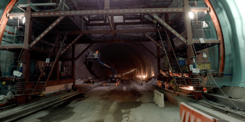 Longest Rail Tunnel in UAE