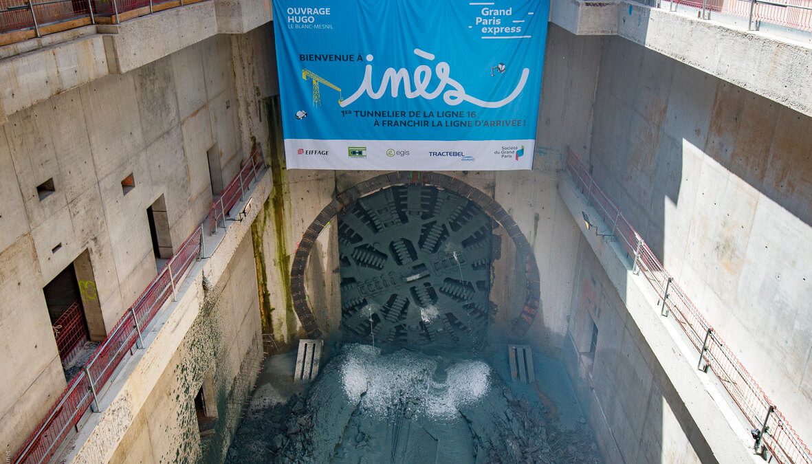 TBM breaks through in Grand Paris Express Tunnel