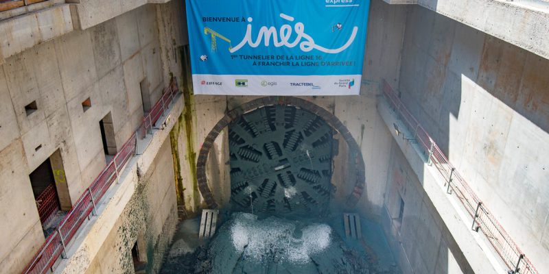 TBM breaks through in Grand Paris Express Tunnel