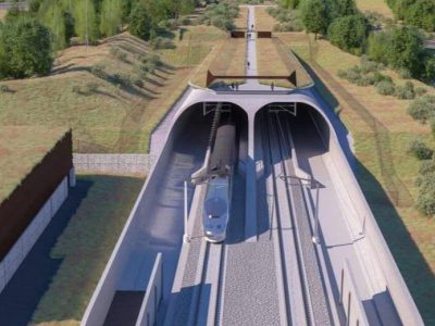 HS2 Tunnel 3D Model