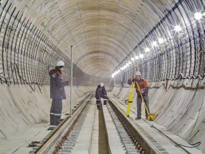 Moscow Metro Construction Site