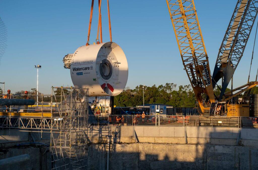 Central Interceptor tunnel Commences by Watercare Hiwa-i-te-Rangi TBM