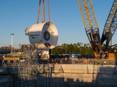 Central Interceptor tunnel Commences by Watercare Hiwa-i-te-Rangi TBM