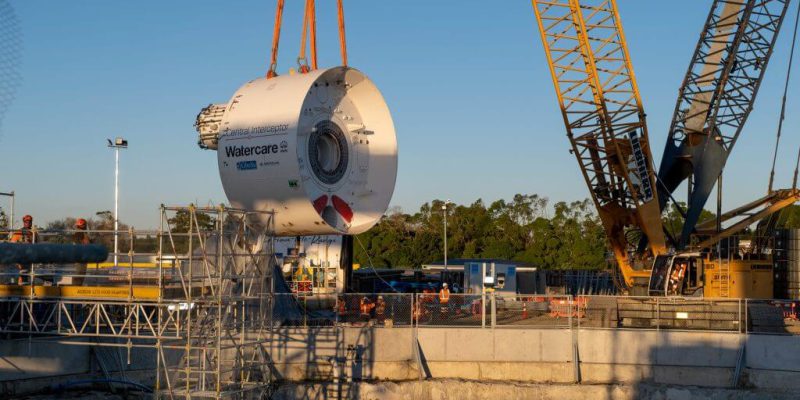 Central Interceptor tunnel Commences by Watercare Hiwa-i-te-Rangi TBM