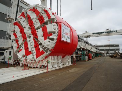 Webuild MudHoney TBM Excavates Ship Canal Water Tunnel in Seattle