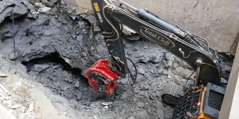 underground breakthrough at karangahape railway station