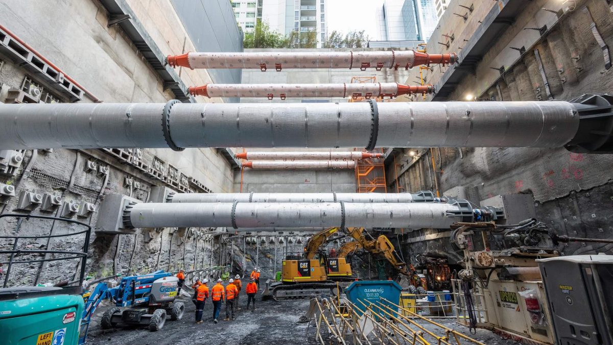 Albert Street Station Construction Site