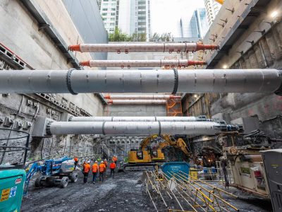 Albert Street Station Construction Site