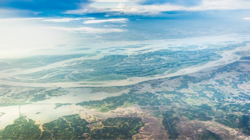 Brahmaputra river