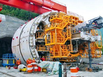 China Railway Tunnel Group - world’s largest TBM in Georgia