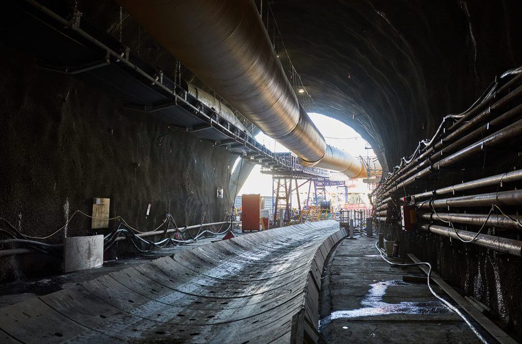 City Rail Link tunneling