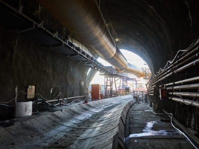 City Rail Link tunneling