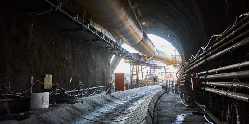 City Rail Link tunneling