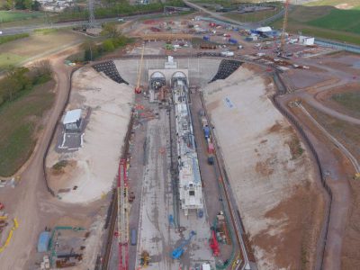 HS2 Chiltern Tunnel Project Site