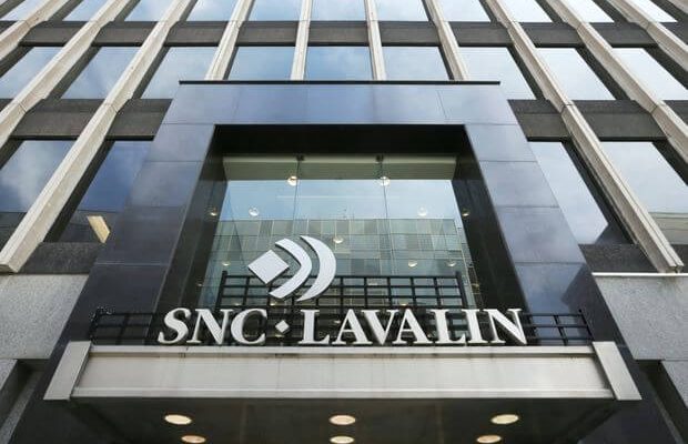 SNC-Lavalin office - one of the partnership companies working on Viability of New Canadian Rail Link project