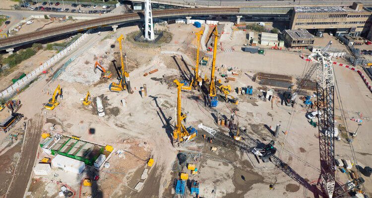 Silvertown construction site