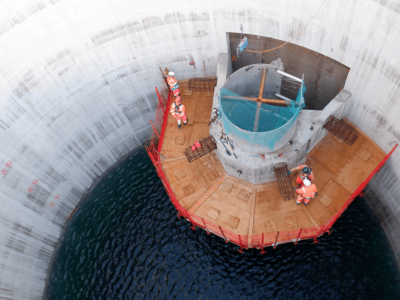 Tideway TBM Plunge Pool