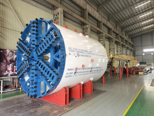 terratec tunnel boring machines ready for taiwan metro project
