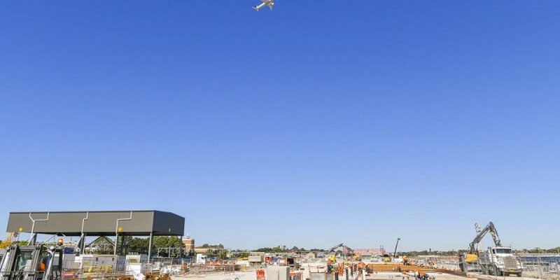 Construction Process of Sydney Metro Trains Facility South