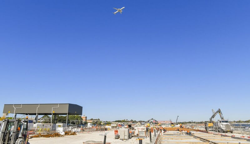 Construction Process of Sydney Metro Trains Facility South