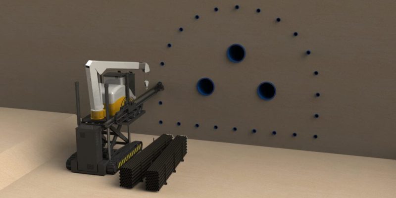 Hypertunnel robotic delivery system