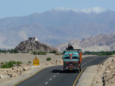 Indian-controlled Kashmir link tunnels road