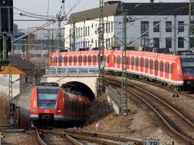 S Bahn main line at Munich