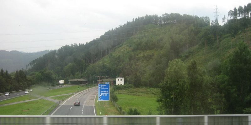 Schartnerkogel tunnel Renovation on A9 Pyhrn motorway