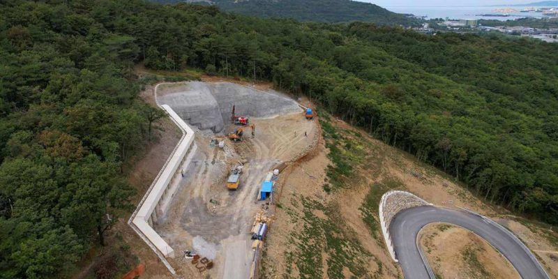 Slovenian rail project Tunnel Works