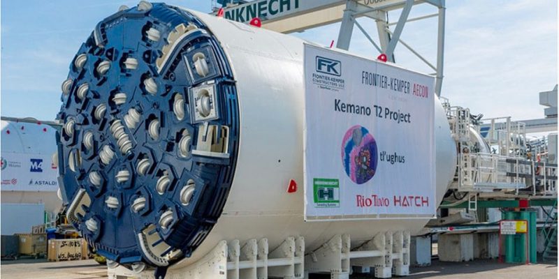 TBM breakthrough on the Kemano hydropower project