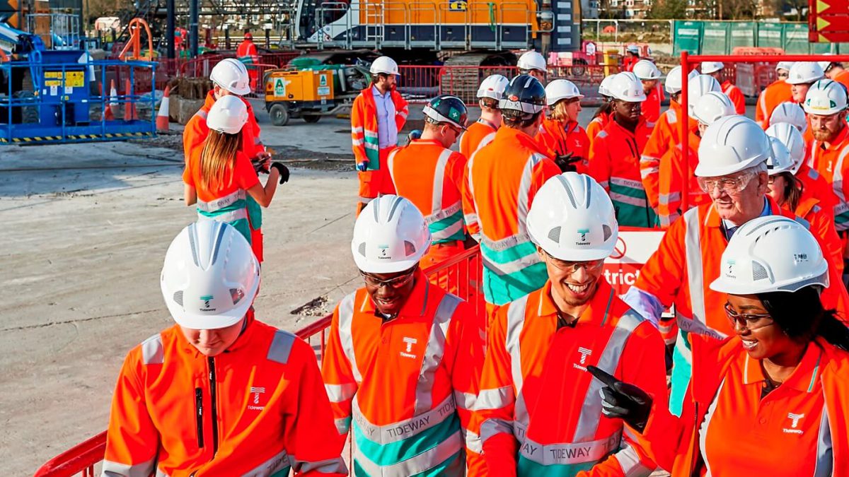 Tideway’s Greenwich Connection Tunnel Staff