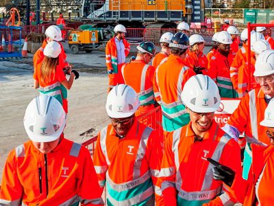 Tideway’s Greenwich Connection Tunnel Staff