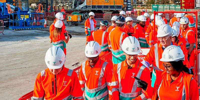 Tideway’s Greenwich Connection Tunnel Staff