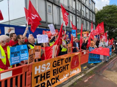 Union raises safety fears over HS2 site