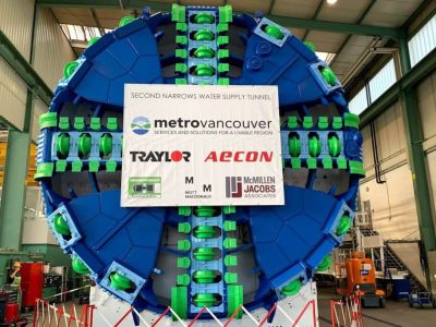 Canadas first slurry TBM digs out metro Vancouver water tunnel