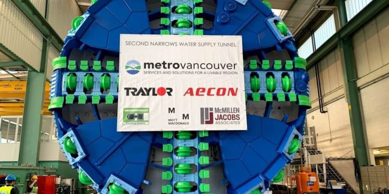 Canadas first slurry TBM digs out metro Vancouver water tunnel