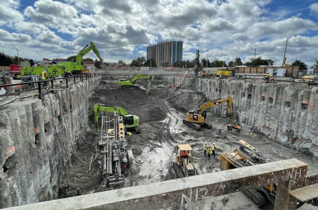 scarborough subway TBM shaft