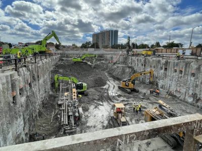 scarborough subway TBM shaft