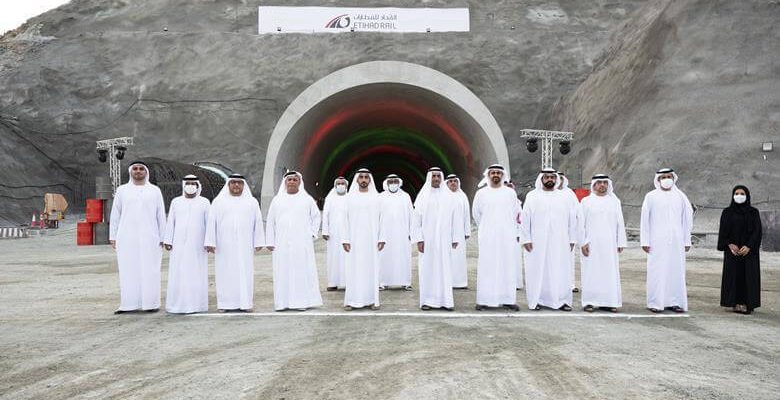 Completion of the Etihad Rail Tunneling