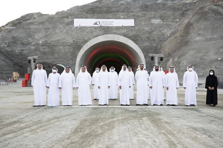 Completion of the Etihad Rail Tunneling