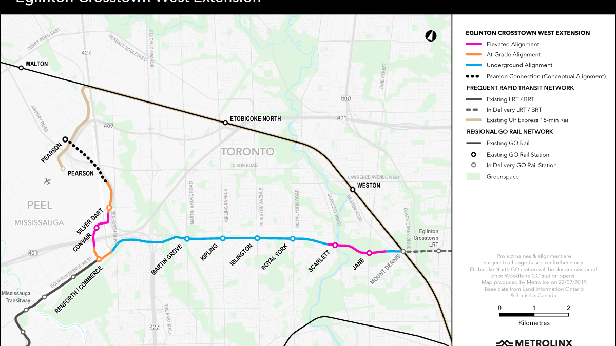 Eglinton Crosstown LRT West Extension