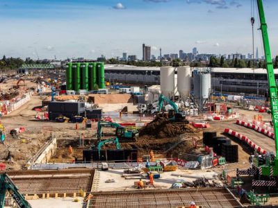 HS2's Old Oak Common Station Box Progress