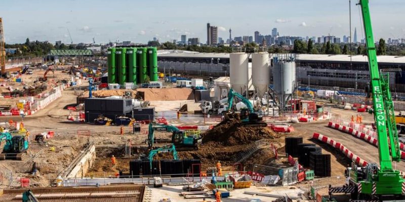 HS2's Old Oak Common Station Box Progress