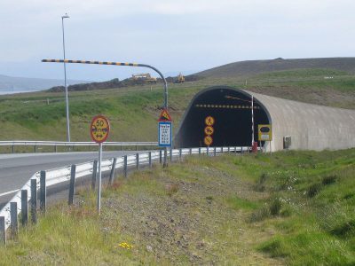 Hvalfjordur sub-sea tunnel