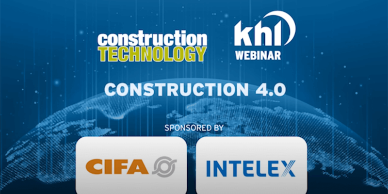 KHL’s Construction Technology webinar Construction 4.0 bannert