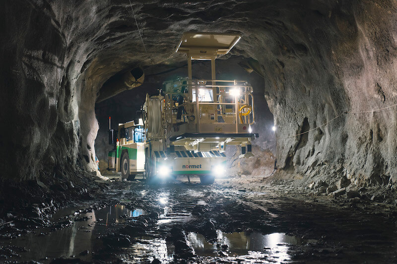 Kanmantoo copper mine using Blast free technology