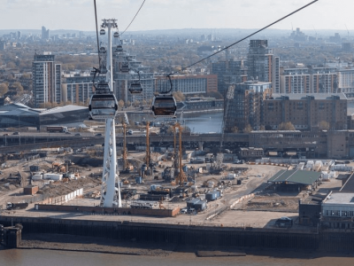 Kelbtray working on Silvertown tunnel TBM launch chamber