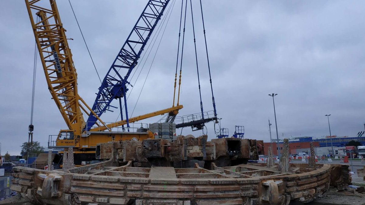 Primary Works of Swinoujscie Tunnel is Undergoing