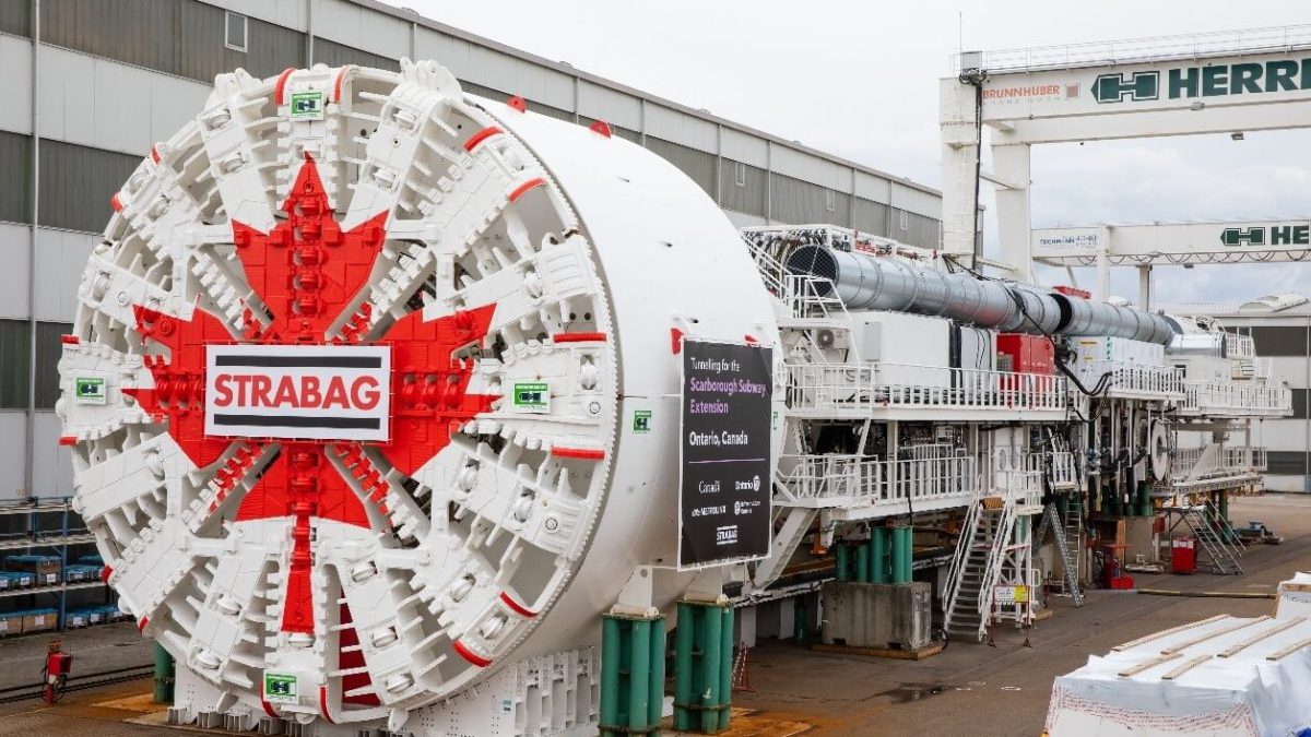 SSE tunnel boring machine