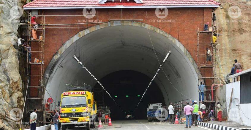 kuthiran first tunnel open to both sides trial run